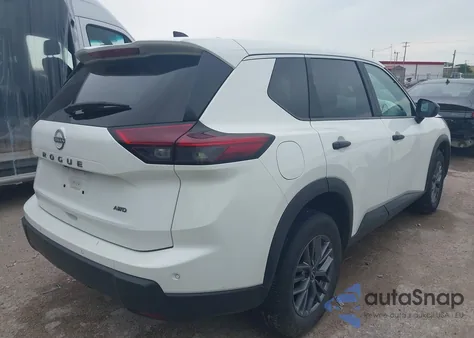 2024 Nissan Rogue S Intelligent Awd z USA, uszkodzony, nr VIN 5N1BT3AB1RC708024